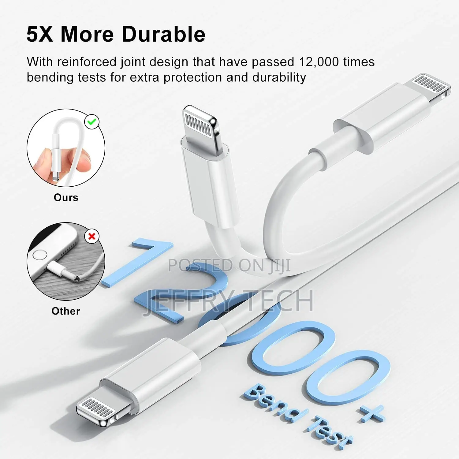 3pack iPhone Charger 13/12/11/Pro/11/Xs/Max/Xr/8/7/6/5/Se I