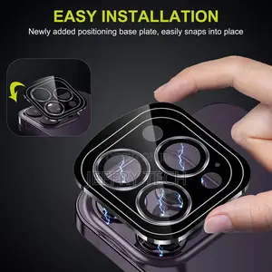 iPhone 14 Pro/iPhone 14 Pro Max Camera Lens Protector,[Nigh