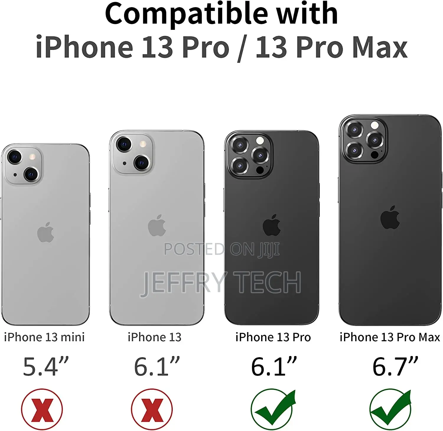 iPhone 13 Pro Max (6.7 Inch)/ iPhone 13 Pro (6.1 Inch) Camer