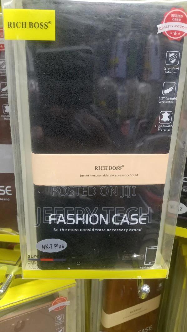 Synthetic PU Leather Flip Cover for Nokia 7 Plus - main view