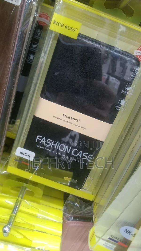 Synthetic Leather Flip Cover for Nokia 5 - thumbnail 2