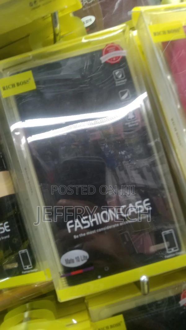 Flip Cover for Huawei Mate 10 Lite (Black, Grip Case, - thumbnail 3