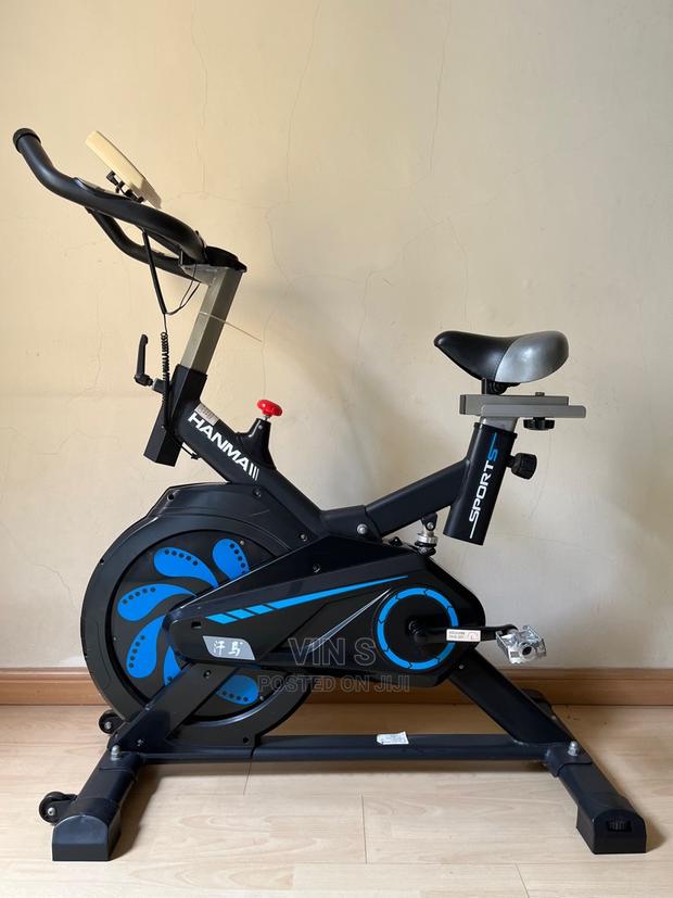 Spin Bike Spin Bike- Spin Bike 18kg Flywheel Spin Bike Gym#