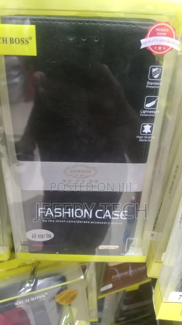 Flip Case for Samsung Galaxy A9 Star Lite Leather