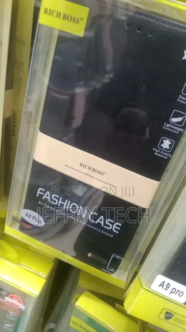 Rich Boss Foldable Flip Cover for Samsung Galaxy A8 Plus