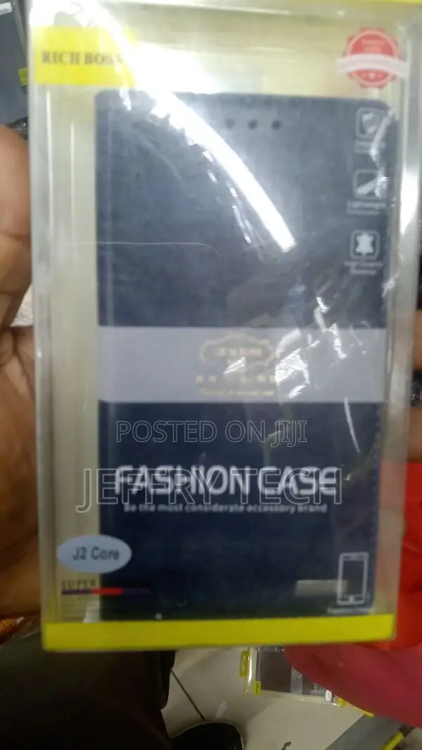 Flip Cover for Samsung Galaxy J2 Core, Luxury Look Wallet St