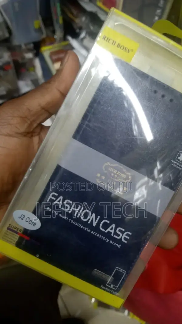 Flip Cover for Samsung Galaxy J2 Core, Luxury Look Wallet St