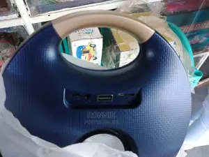 Bluetooth Wireless Super Bass Speaker With Handle Dark Blue