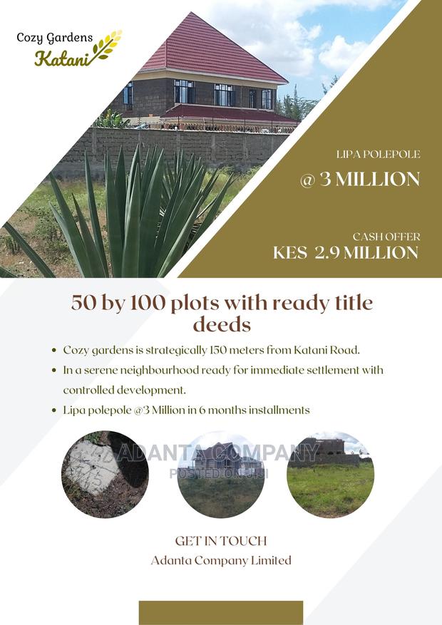 Plots for Sale in Katani With Ready Title Deeds - main view