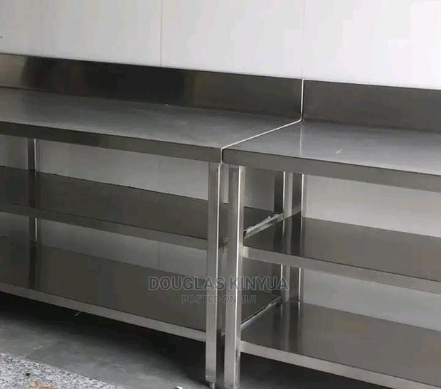Stainless Steel Working Table Top ( With Undershelve) - main view