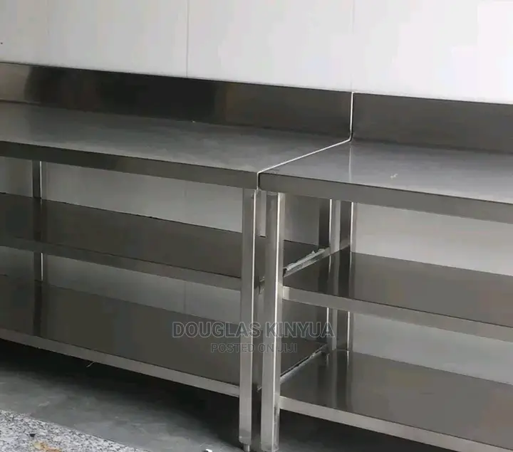 Stainless Steel Working Table Top ( With Undershelve)