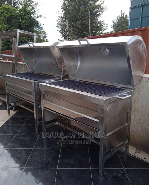 Stainless Steel Barbecue Meat Grill - main view