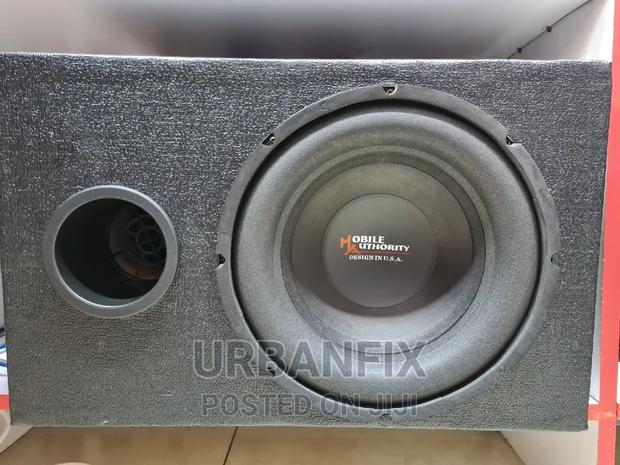 12 Inch 1000 Watts Mobile Authority Bass Subwoofer