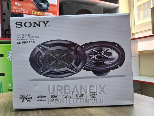 BRQND New Sony 3 Way Oval Midrange Speakers - A Pair - main view