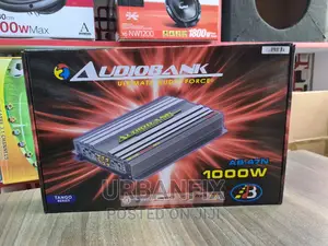 1000 Watts Audiobank 4 Channel Amplifier