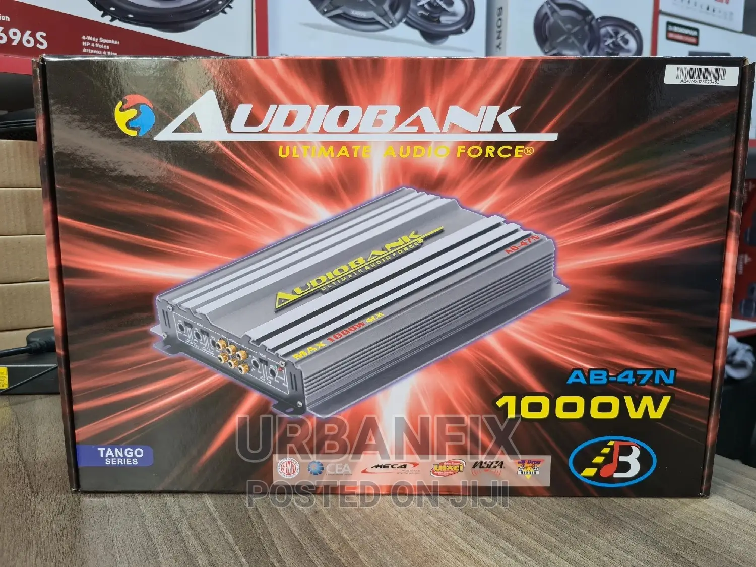 Brand New 4 Channel Audiobank Amplifier