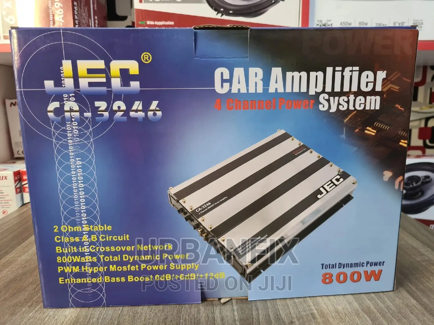 Jec 800 Watts Car Amplifier