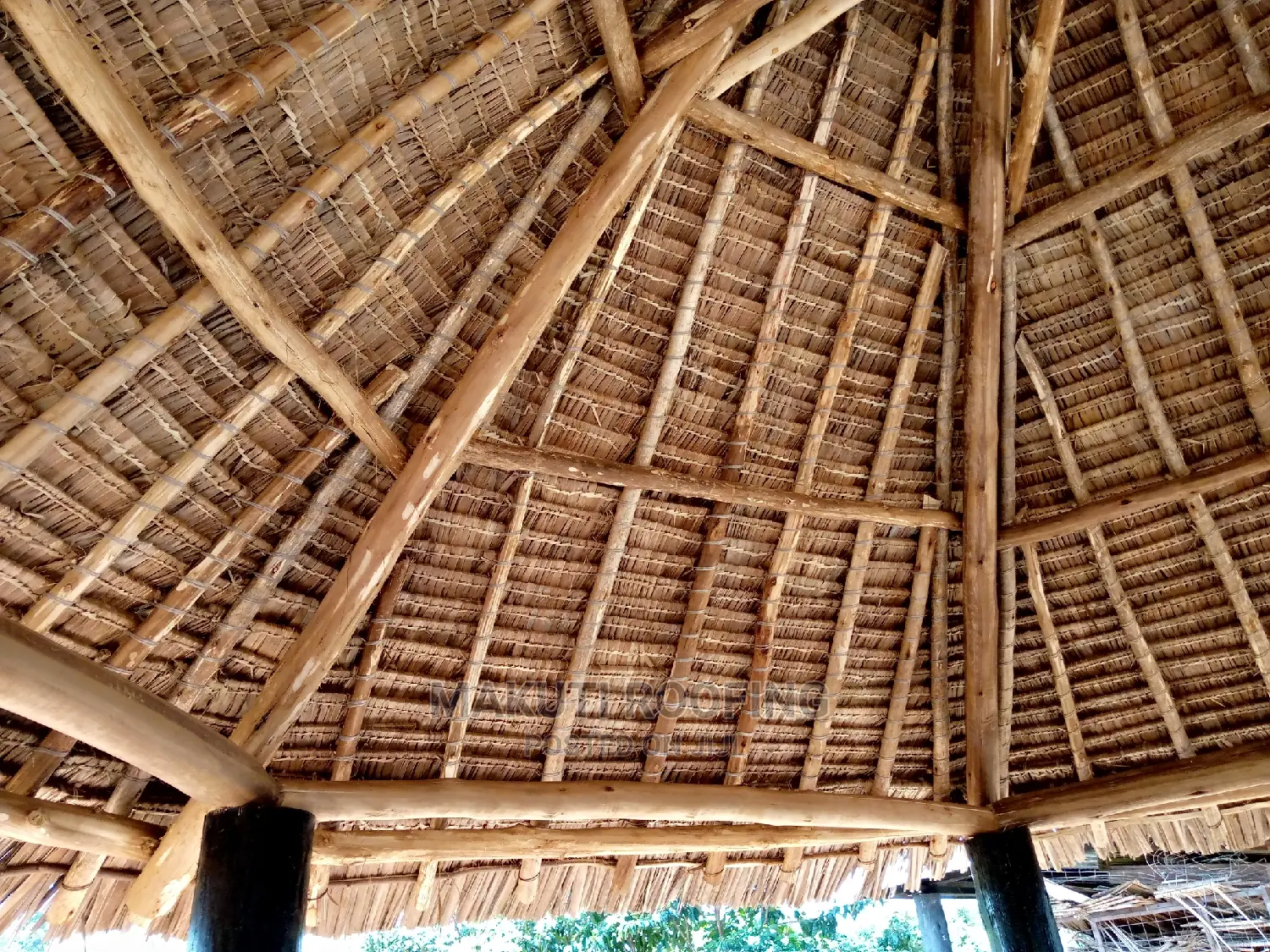Home Cool Shade of Makuti Roofing