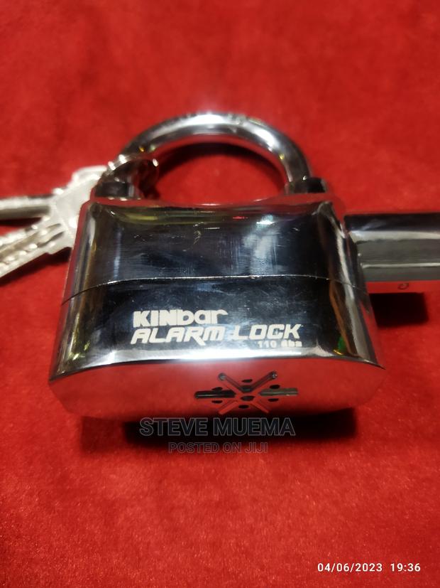 Kinbar Alarm Padlock. - thumbnail 5