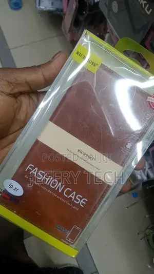 iPhone XR- Rich Boss Pure Leather Case Synthetic Flip Cover