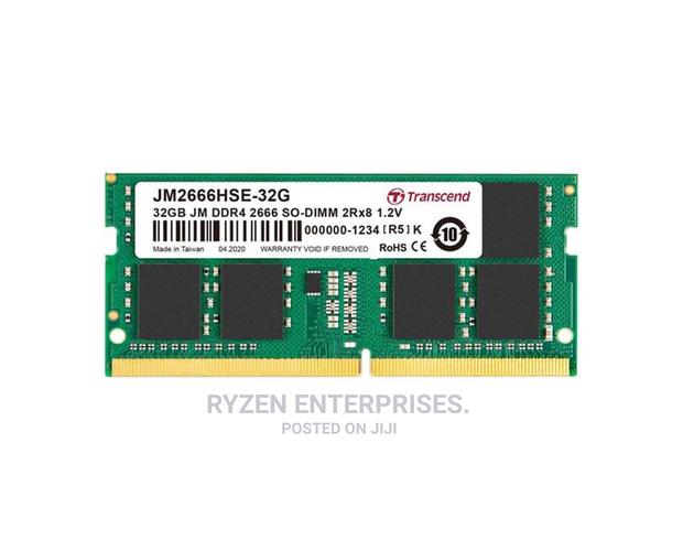~~^Transcend Desktop^° RAM DDR4 32GB 2666~^` - thumbnail 2