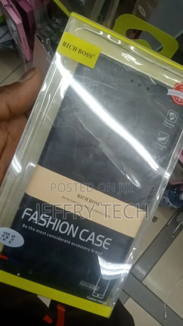 Rich Boss Flip Cover for TECNO POP 2 F Black
