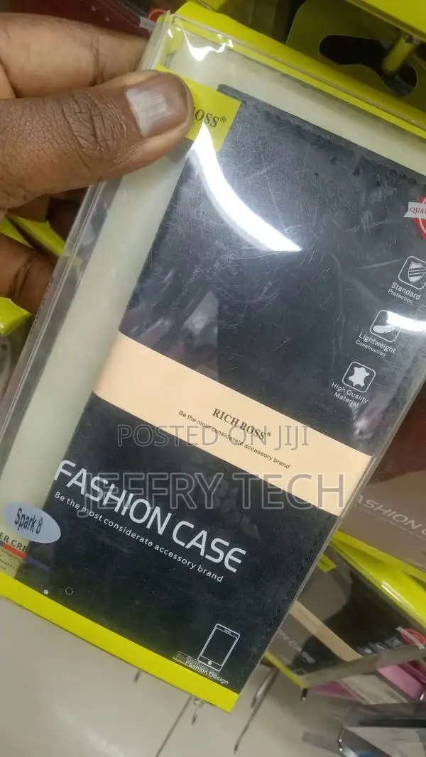 Flip Case Cover for Tecno Spark 8