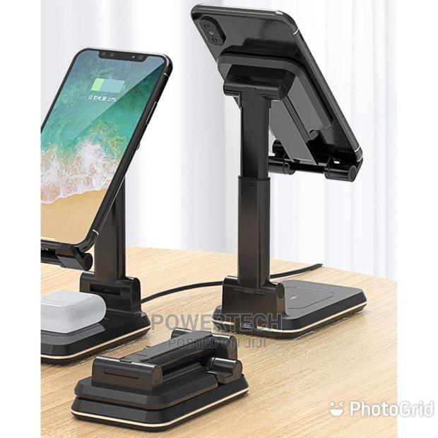 Folding Desktop Phone/Tablet Stand - thumbnail 3
