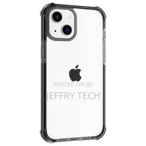 Transparent iPhone 14 Case Colored Edges