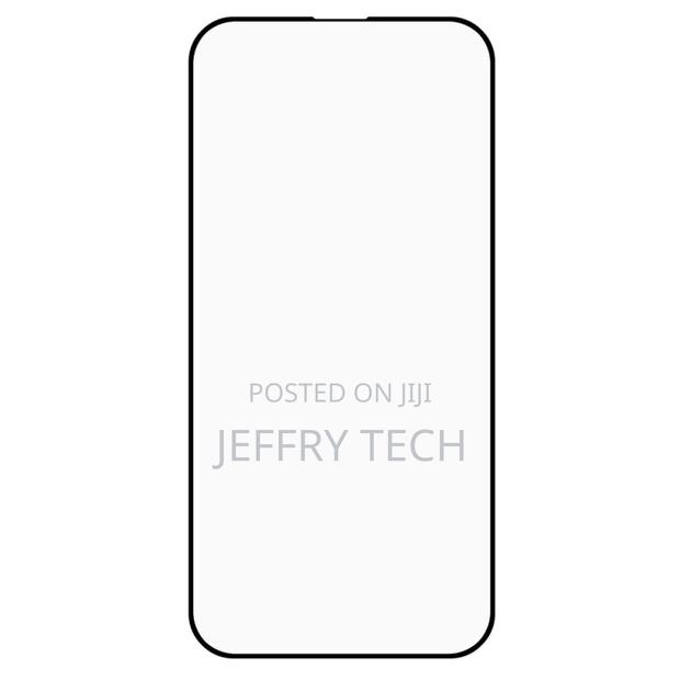Black Tempered Glass Screen Protector iPhone 14 Pro Max