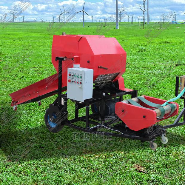 Corn Straw Silage Feed Crushing Baler - main view