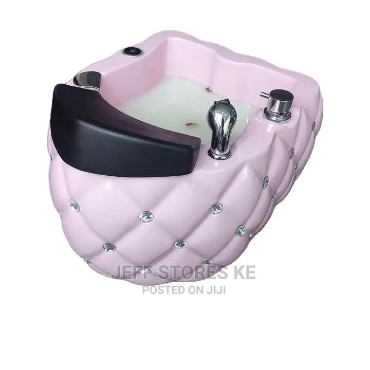 Pink Pedicure Bowl/Fibre Spa