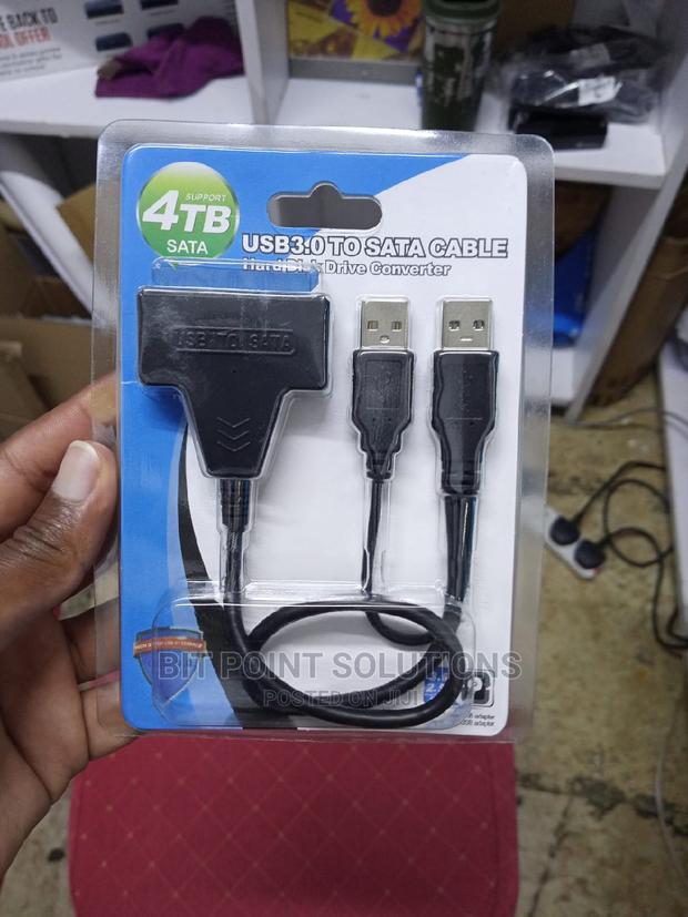 Sata Cable to Usb Cable With Power Usb - main view