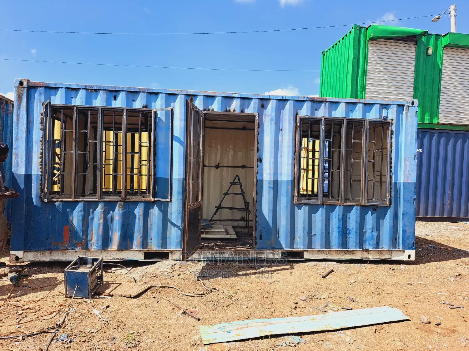 20ft Container Office in Progress- Ready in 10 Days
