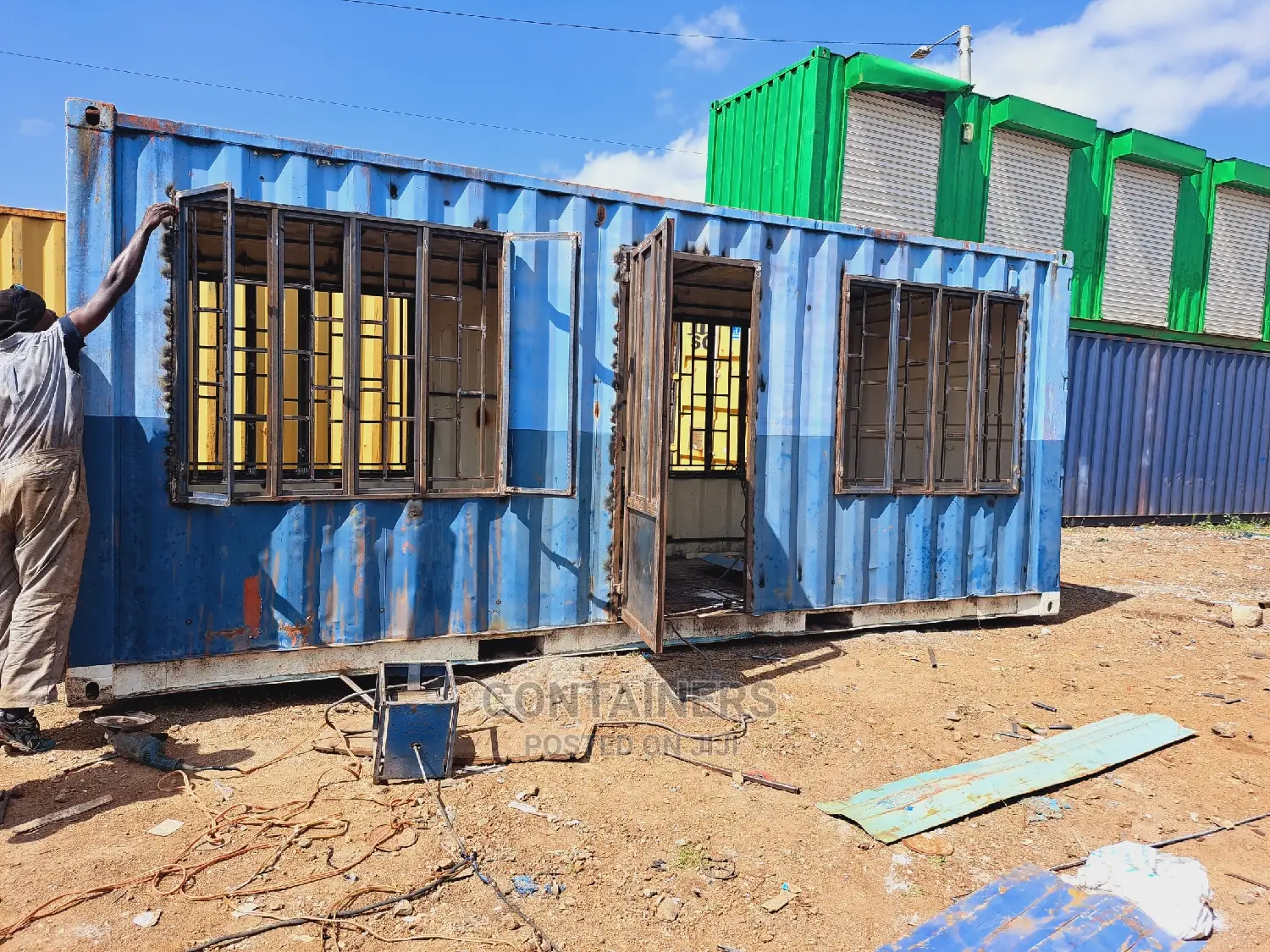 20ft Container Office in Progress- Ready in 10 Days