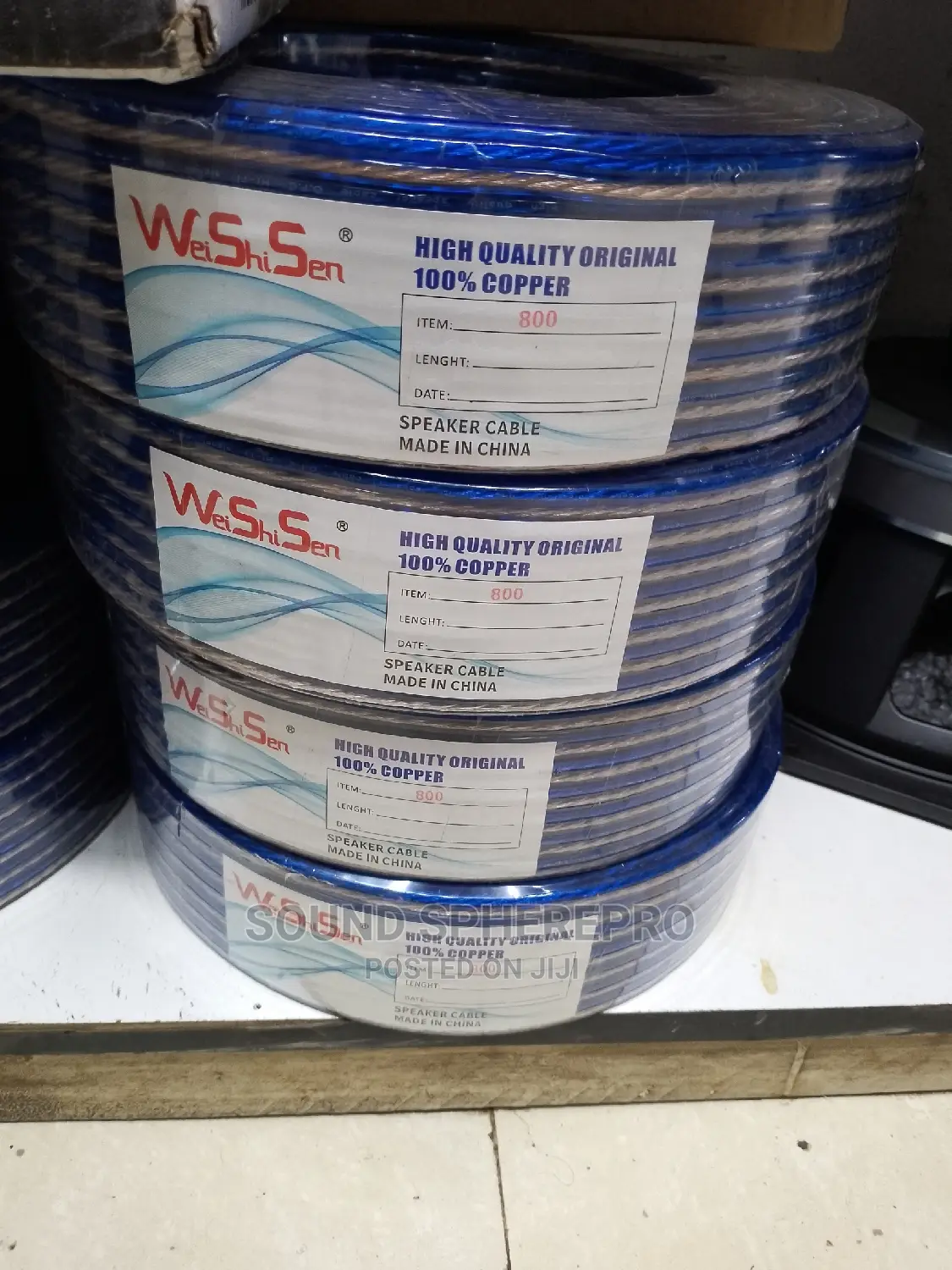Oxygen Free Gauge 800 Cable