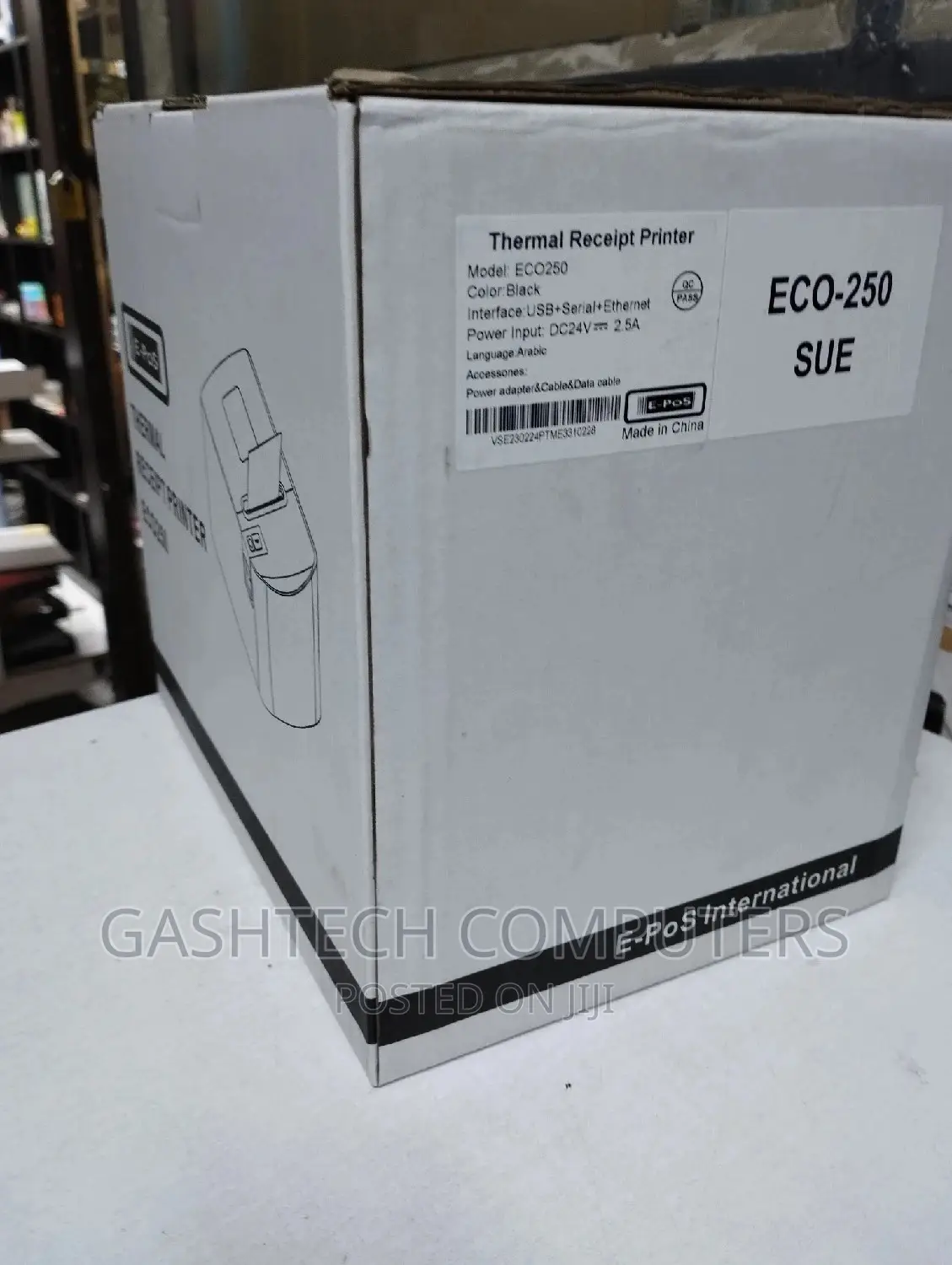 Epos Eco 250 Printer (Ethernet+Usb+Serial)