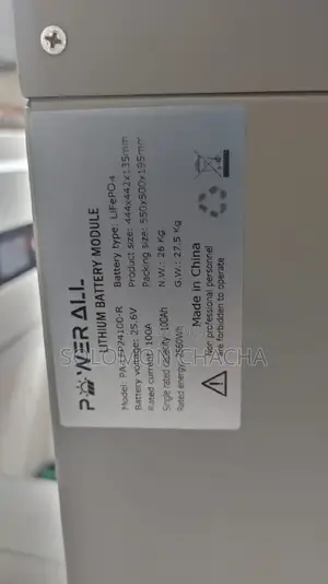 Power All Lithium 100ah 25.5V Battery Module Price in Kenya