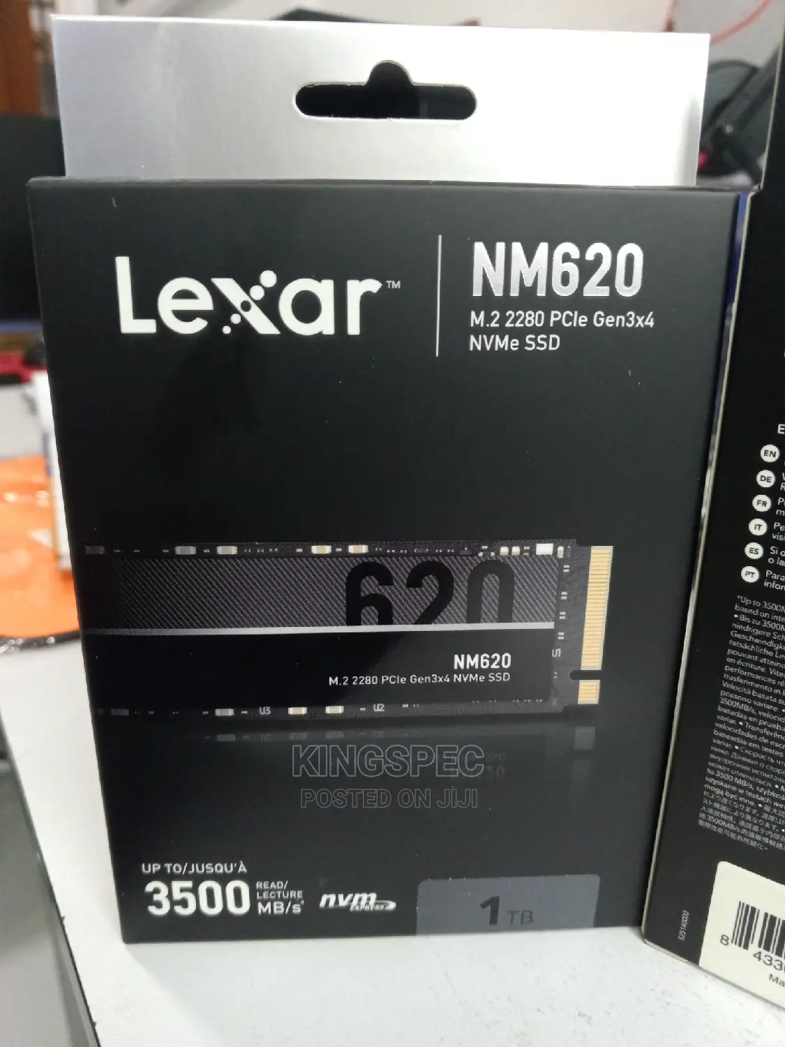 Lexar Nm620 M.2 2280 Pcle Gen3×4 Nvme SSD 1tb