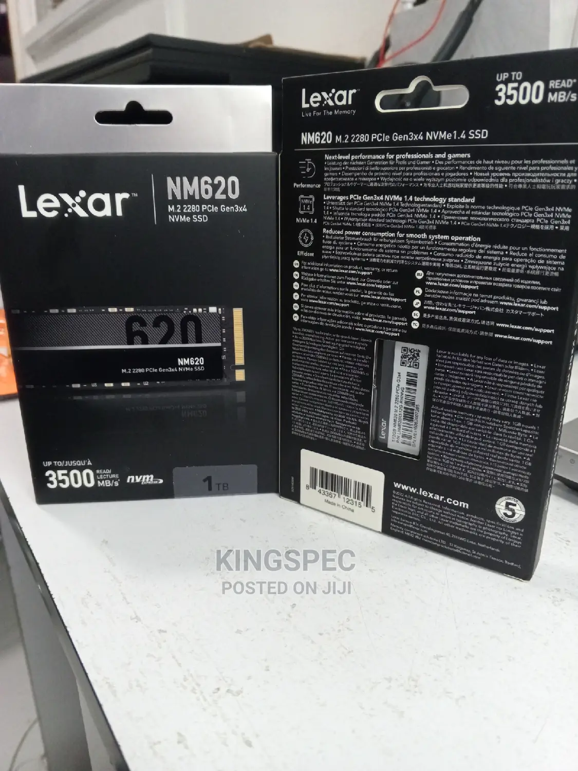 Lexar Nm620 M.2 2280 Pcle Gen3×4 Nvme SSD 1tb