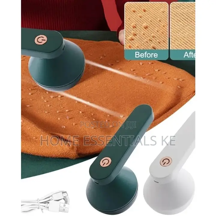 *Rechargeable Lint Remover With Extra Blade