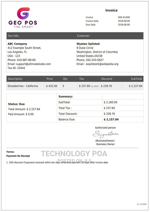 Point Of Sale, Billing And Stock Manager Application - thumbnail 10