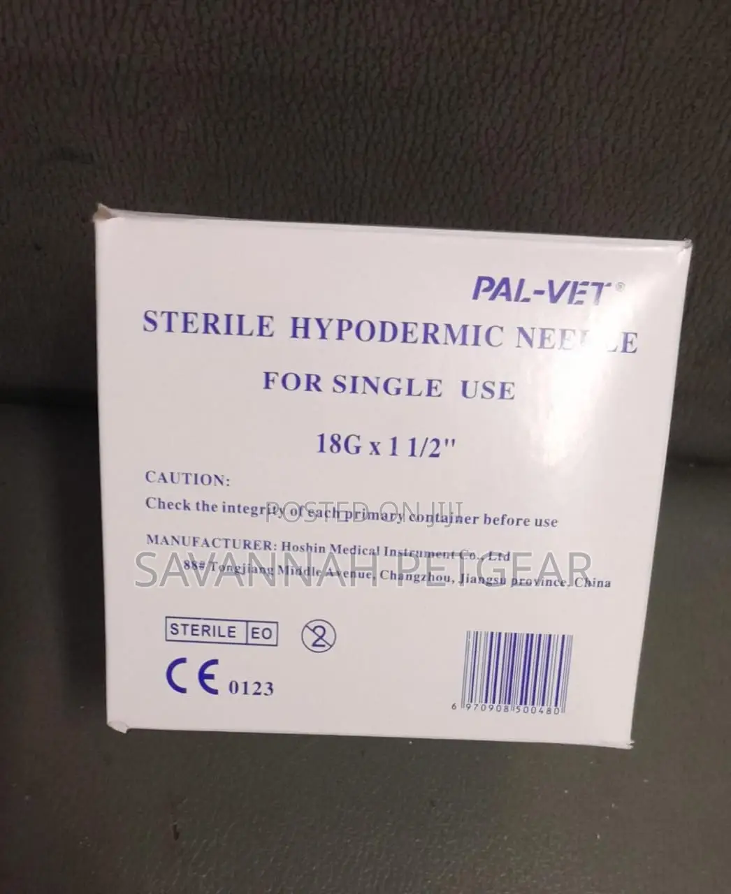 Sterile Hypodermic Needles for Single Use 18g, 21g, 23g Pack