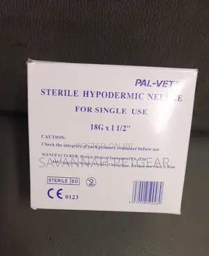 Sterile Hypodermic Needles for Single Use 18g, 21g, 23g Pack