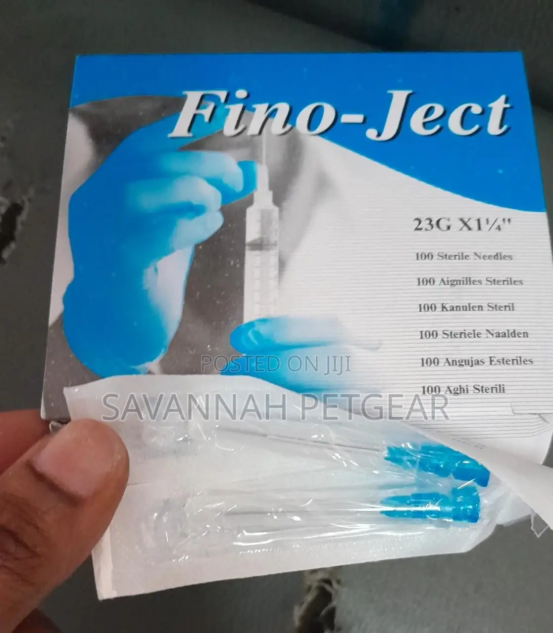 Sterile Hypodermic Needles for Single Use 18g, 21g, 23g Pack