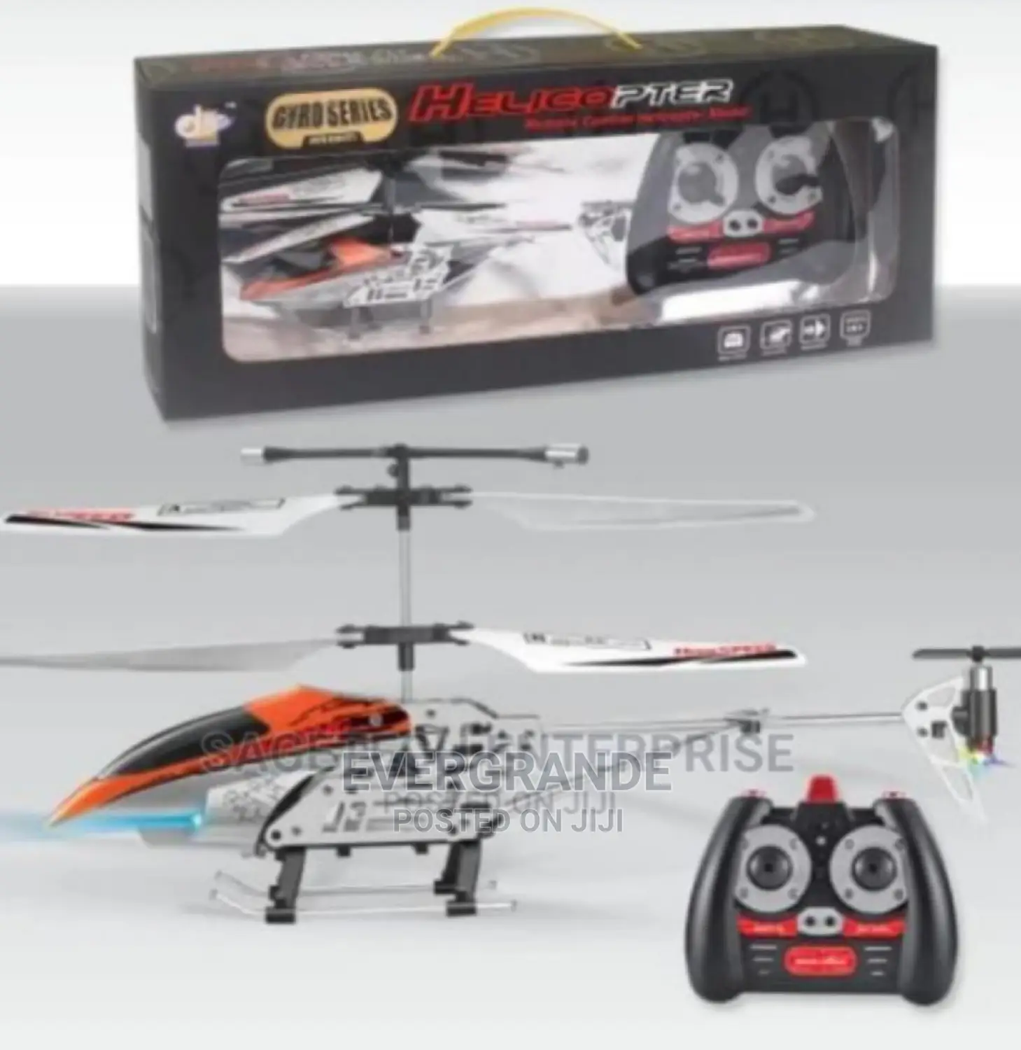 Electric Helicopter With Remote