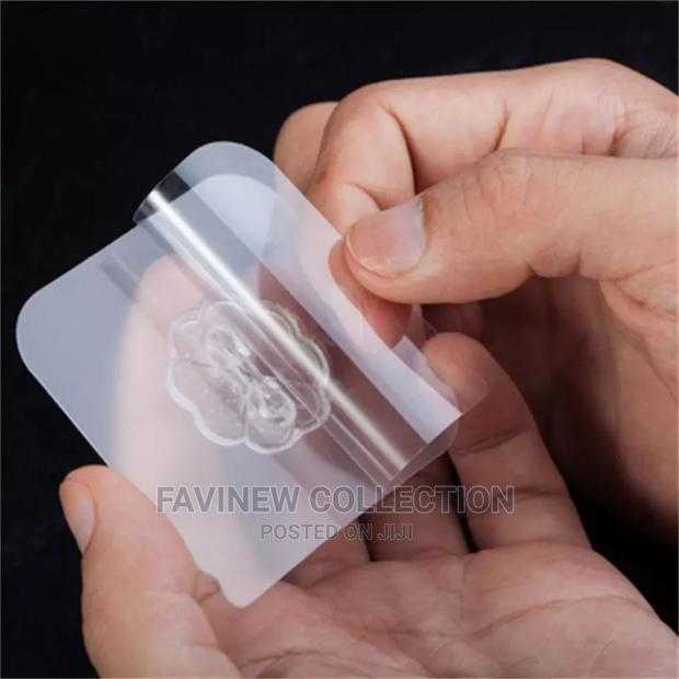10pcs Transparent Strong Self Adhesive Hooks - thumbnail 2