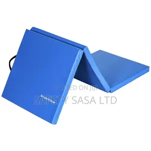 Tri- Fold Floor Mat Aerobic Workout Floor Mat