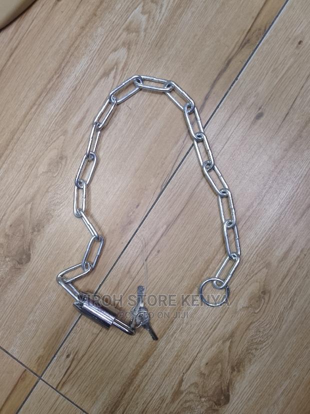 Gate Lock Chain Padlock Heavy Duty Bicycle Lock