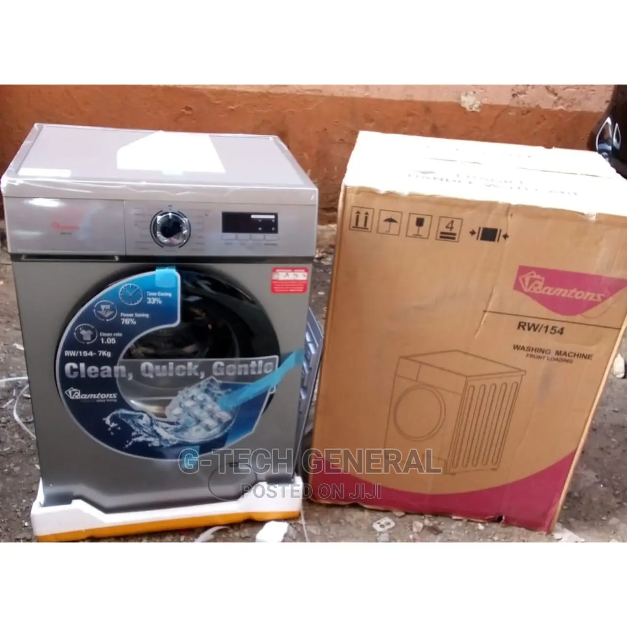 Ramtons 7kg Front Load Fully Automatic Washing Machine
